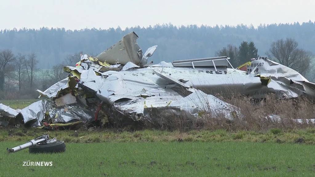 Flugzeugabsturz in Grenchen