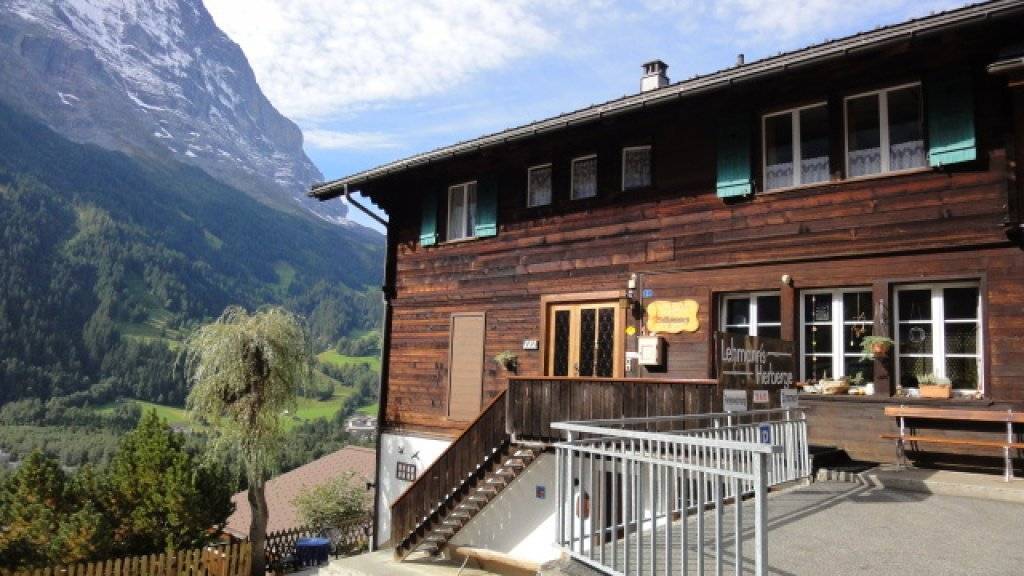 Bed and Breakfasts können sich halten: Lehmann's Herberge in Grindelwald.