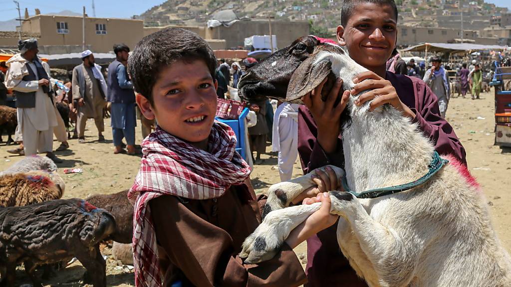 Die Schweiz setzt sich in Afghanistan für die Linderung der humanitären Situation ein. Im Herbst soll das 2021 geschlossene humanitäre Büro wiedereröffnet werden. (Archivbild)