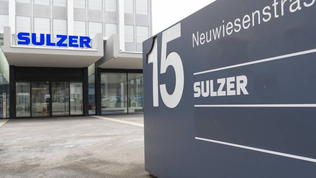 Sulzer erhält im ersten Halbjahr weniger Aufträge