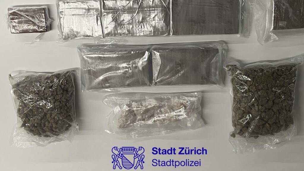 Zürcher Stadtpolizei stellt rund sieben Kilogramm Kokain sicher