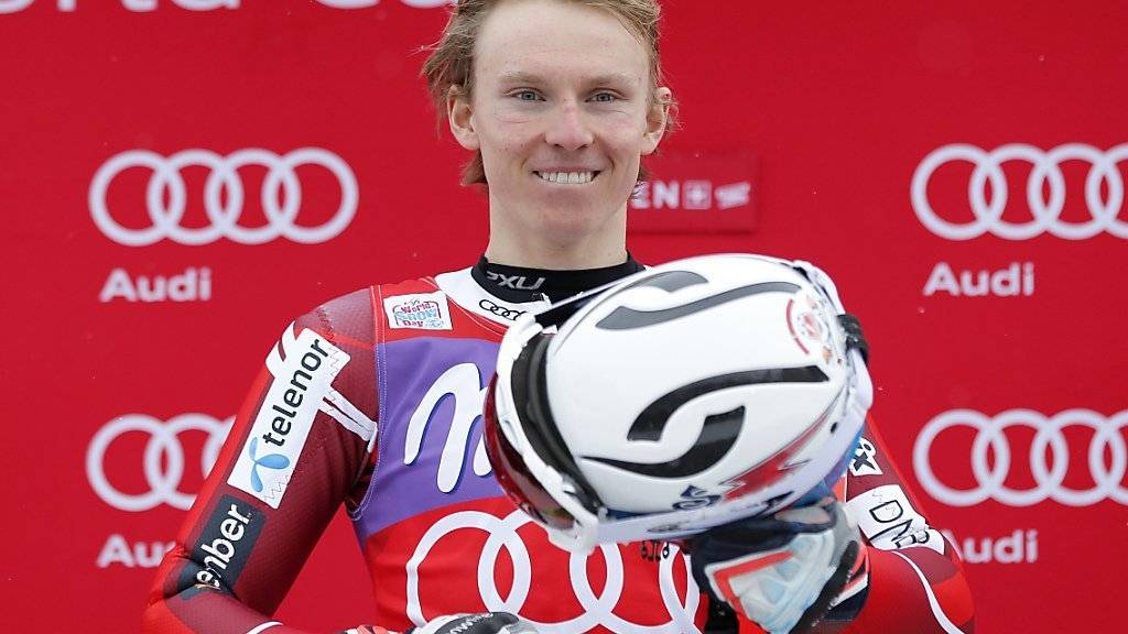 Der erst 21-jährige Norweger Henrik Kristoffersen hat in diesem Winter fünf von sechs Slaloms gewonnen