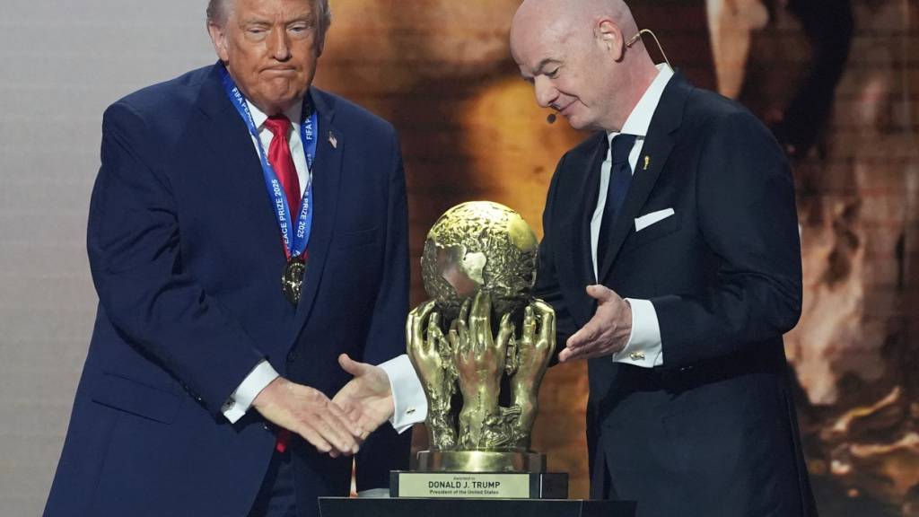 Grosse Bühne für Donald Trump beim WM-Final