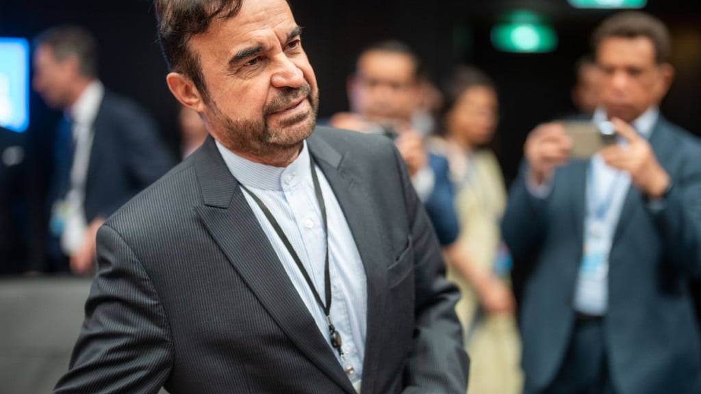 Reza Najafi ist IAEA-Botschafter des Iran. Foto: Georg Hochmuth/APA/dpa