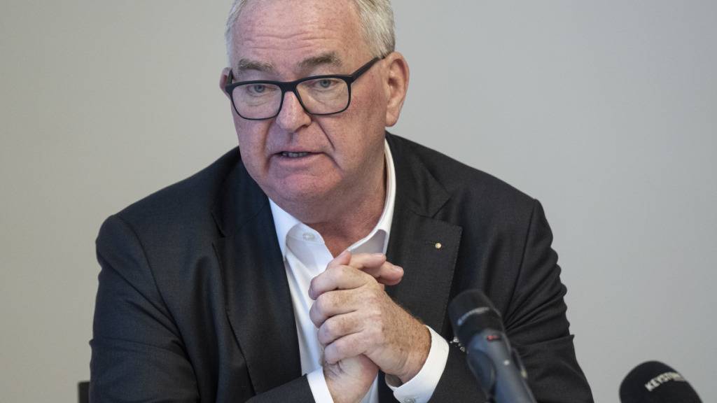 «Wir müssen uns mit den Besten in Europa messen und nicht einfach nur mit den unmittelbaren Nachbarländern»: Economiesuisse-Präsident Christoph Mäder. (Archivbild)