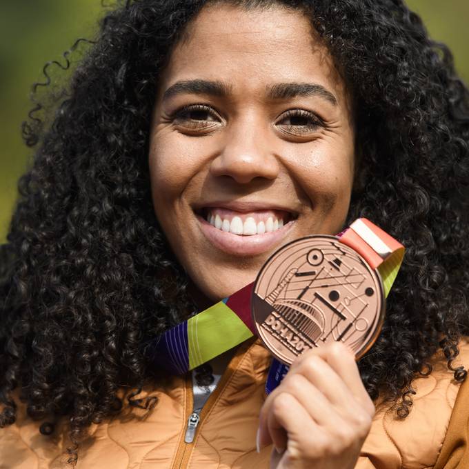 Mujinga Kambundji holt Bronze an der Leichtathletik WM