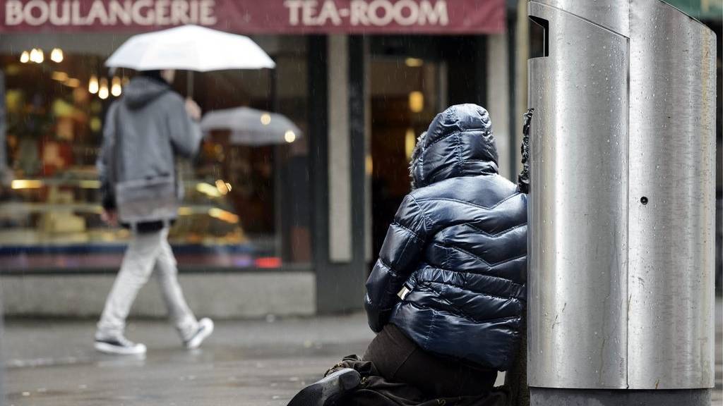 Betteln ist in der Schweiz grundsätzlich verboten. (Archiv)