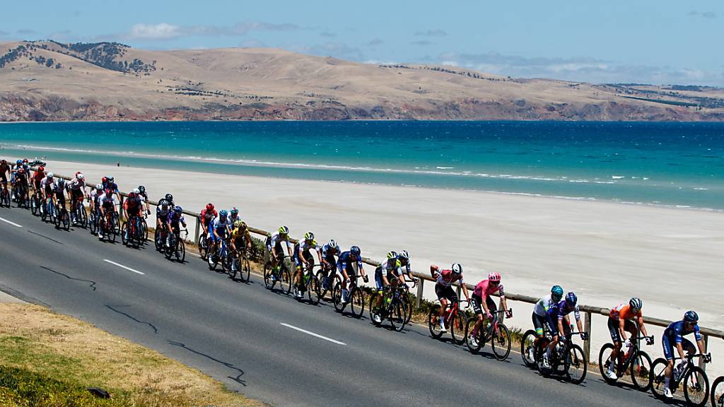 Die Tour Down Under rund um Adelaide markiert den Auftakt in die Rad-Saison 2024