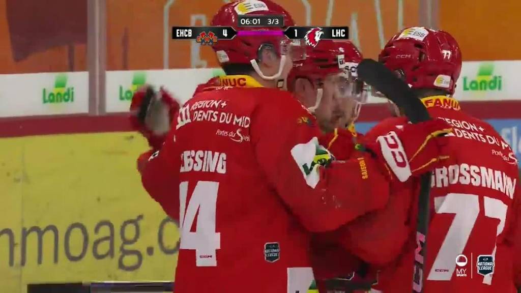 Biel gewinnt gegen Lausanne mit 6:1