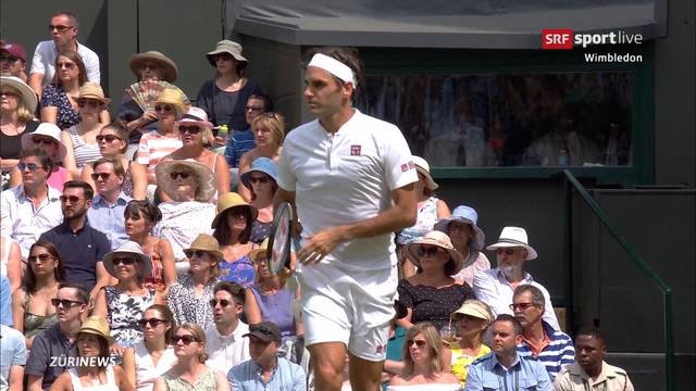 Federer weiter, Bencic in Wimbledon ausgeschieden