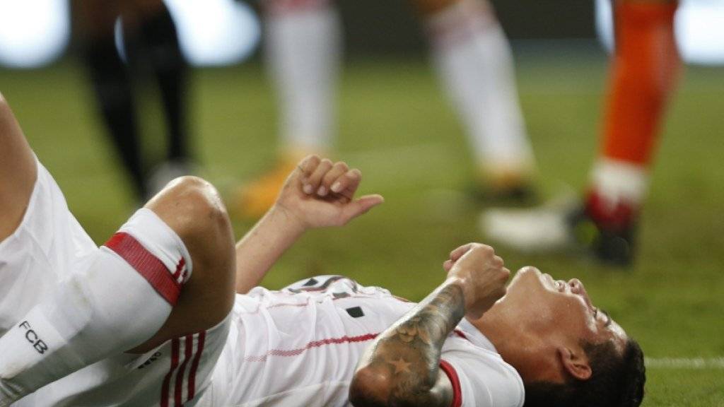 James Rodriguez hat sich in einem Freundschaftsspiel verletzt