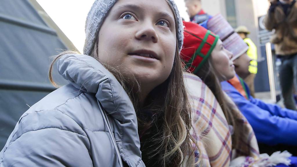 Greta Thunberg: «Für mich ist es eine Selbstverständlichkeit, hier zu sein und die vielen samischen Aktivisten zu unterstützen.». Foto: Emilie Holtet/NTB Scanpix/AP/dpa