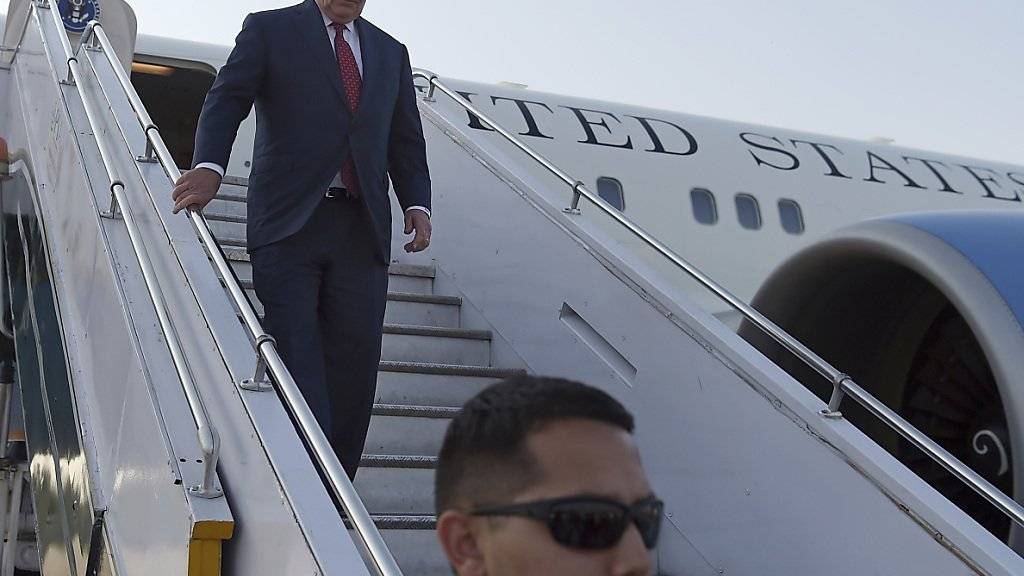In Islamabad wurde US-Aussenminister Rex Tillerson kühl empfangen