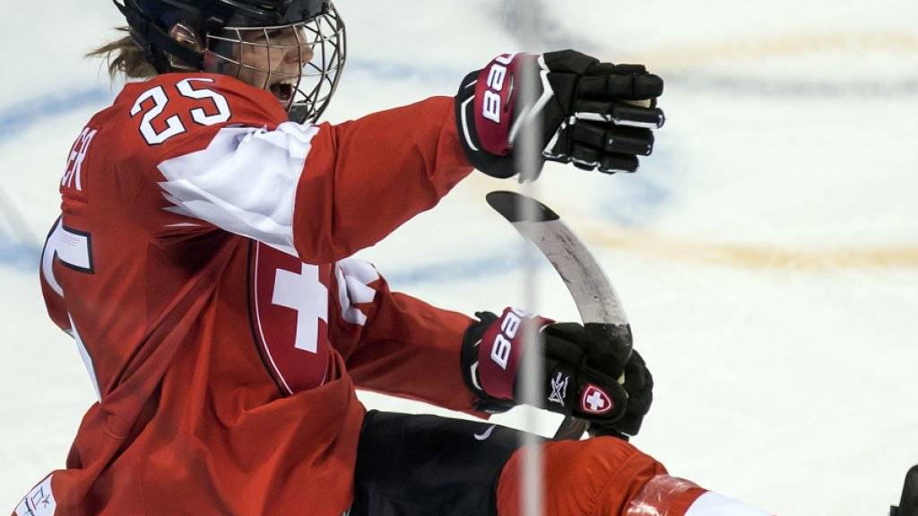 Grosse Ehre für Alina Müller: Die Schweizer Topskorerin wurde zur besten Stürmerin des olympischen Eishockey-Turniers ausgezeichnet