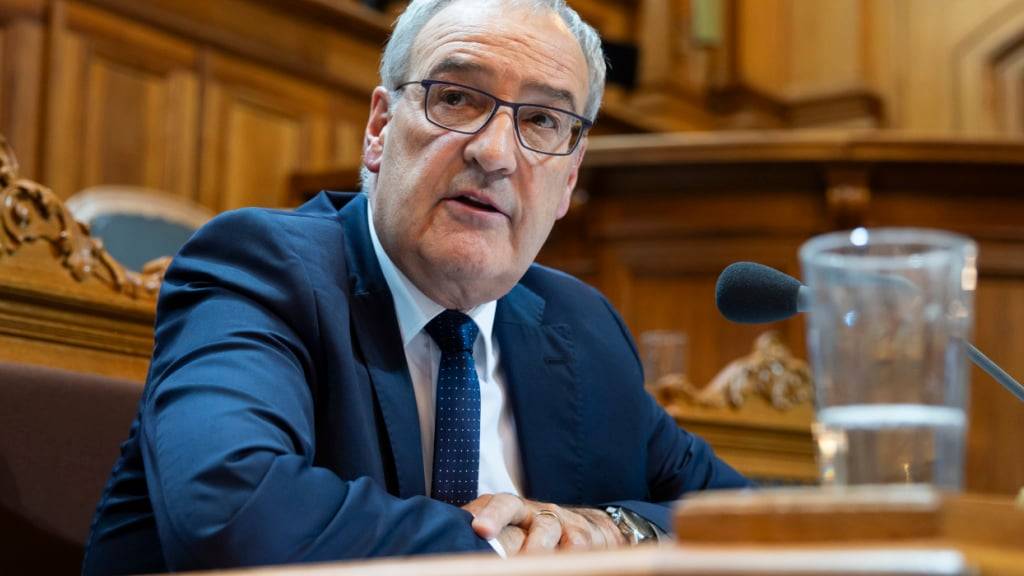 Bundesrat Guy Parmelin hat zusammen mit Ministerinnen und Ministern von weiteren 13 Staaten die «Future of Investment and Trade (FIT) Partnership» lanciert. (Archivbild)