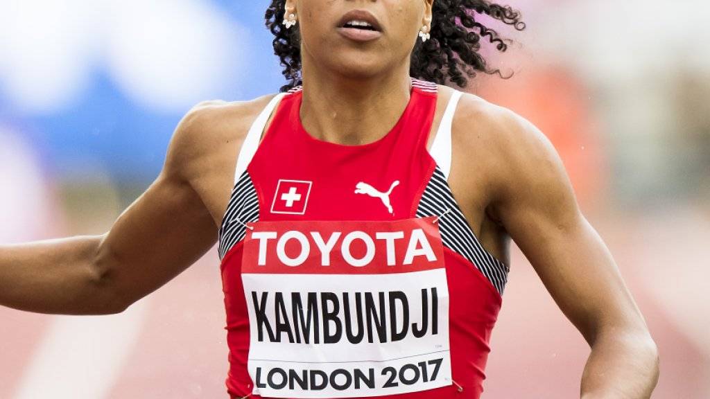 Mujinga Kambundji erreichte an den Weltmeisterschaften in London problemlos den Halbfinal über 200 m