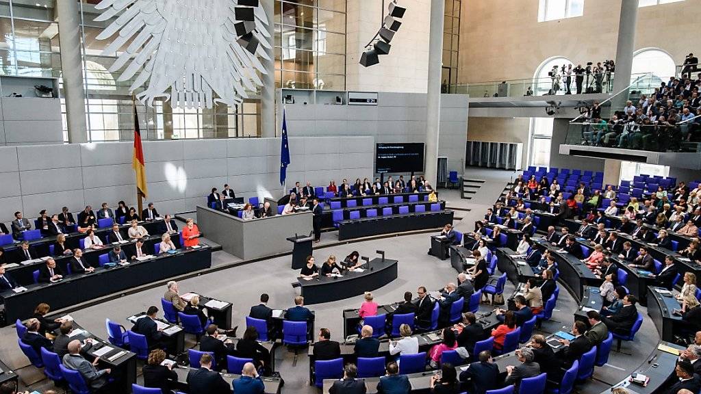 Der deutsche Bundestag hat mehrheitlich für eine Aufstockung der staatlichen Parteienfinanzierung gestimmt. (Archiv)