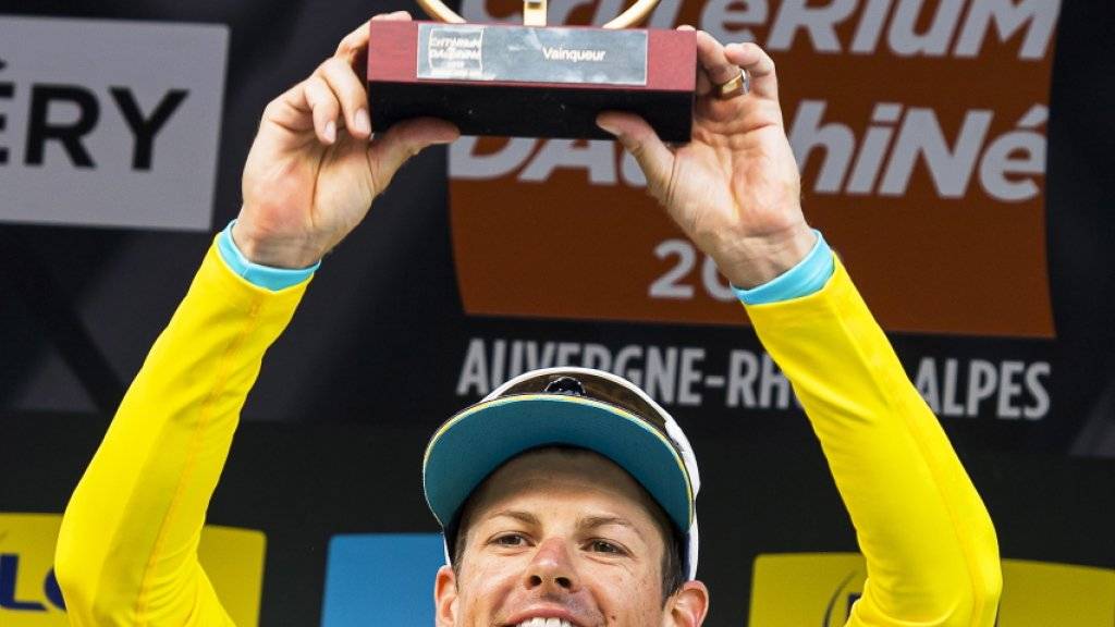 Bereit für die Tour de France: Der Däne Jakob Fuglsang gewann in Champéry zum zweiten Mal nach 2017 die Gesamtwertung am Critérium du Dauphiné