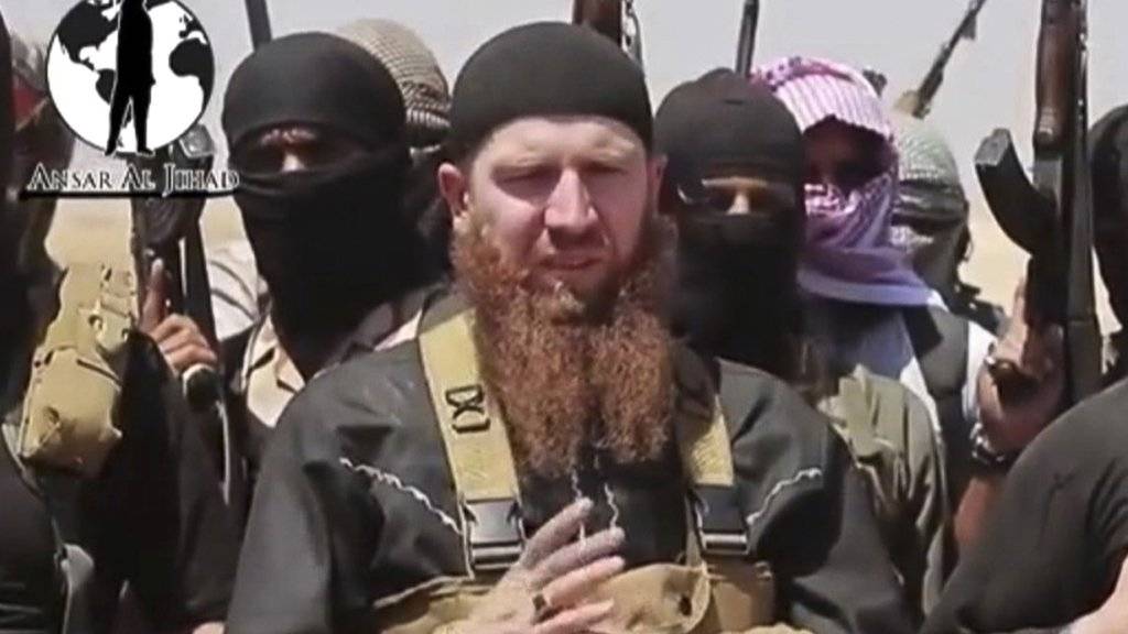 Ist offenbar seinen Verletzungen erlegen: IS-Kriegsminister «Omar der Tschetschene» (Archiv)