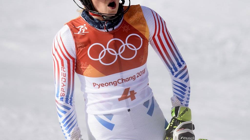Saison-Dominatorin Mikaela Shiffrin verpasste im olympische Slalom als Vierte überraschend eine Medaille