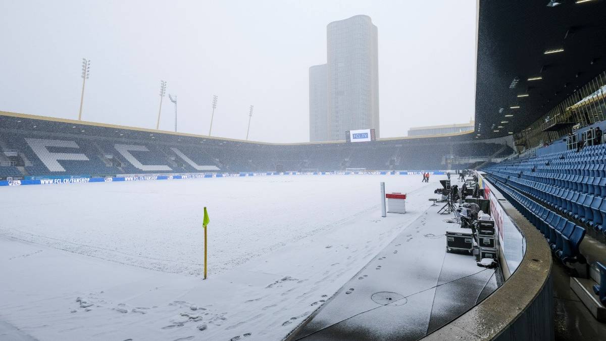 Wegen Schnee: FCL gegen YB abgesagt