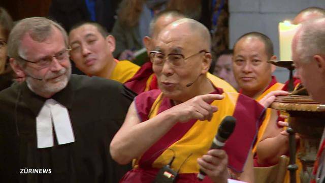 Public Viewing wegen Dalai Lama