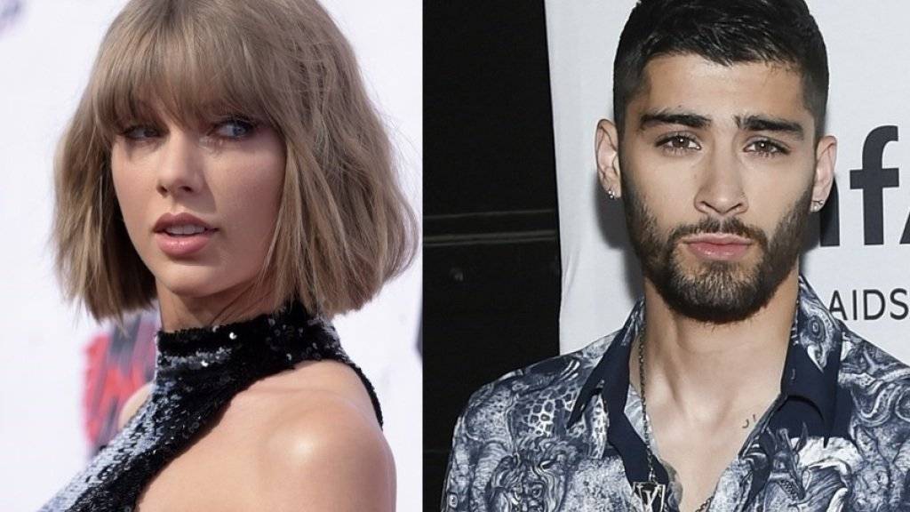 Mal so nebenbei auf Twitter verkündet: Die Popstars Taylor Swift (l.) und Zayn Malik haben eine gemeinsame Single veröffentlicht. (Archivbilder)