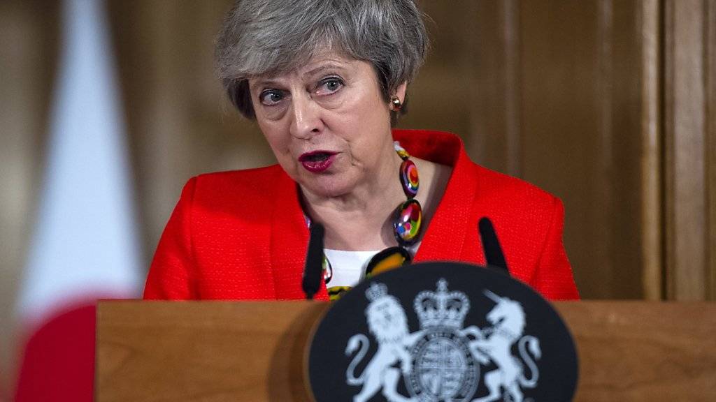 «Es ist Zeit, die Spielchen zu vergessen»: die britische Premierministerin Theresa May. (Archivbild)
