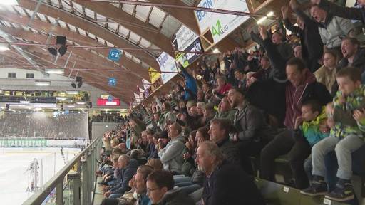 Enges Derby: Oltner Fans feiern Sieg gegen den Erzrivalen SC Langenthal