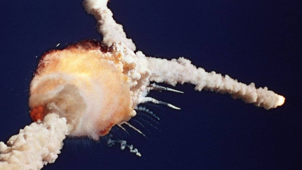 Am 28. Januar 1986 explodierte die Challenger kurz nach ihrem Start vom Kennedy Space Center in Cape Canaveral. (Archiv)