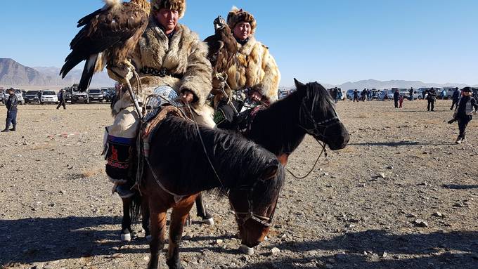 Mongolische Nomaden in Wolhusen