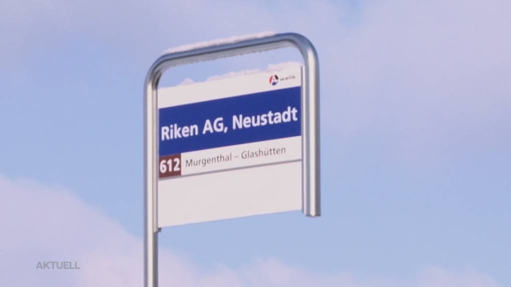 Endlich: Ab heute hat der Ortsteil Riken in Murgenthal wieder einen öV-Anschluss