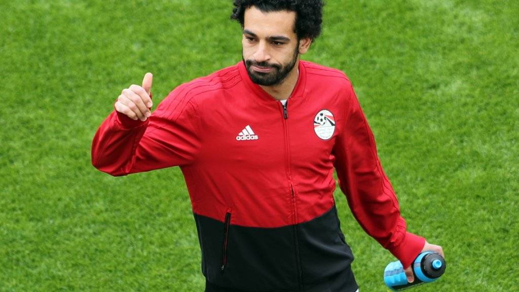 Ägyptens Starspieler Mohamed Salah wird das zweite WM-Spiel bestreiten können