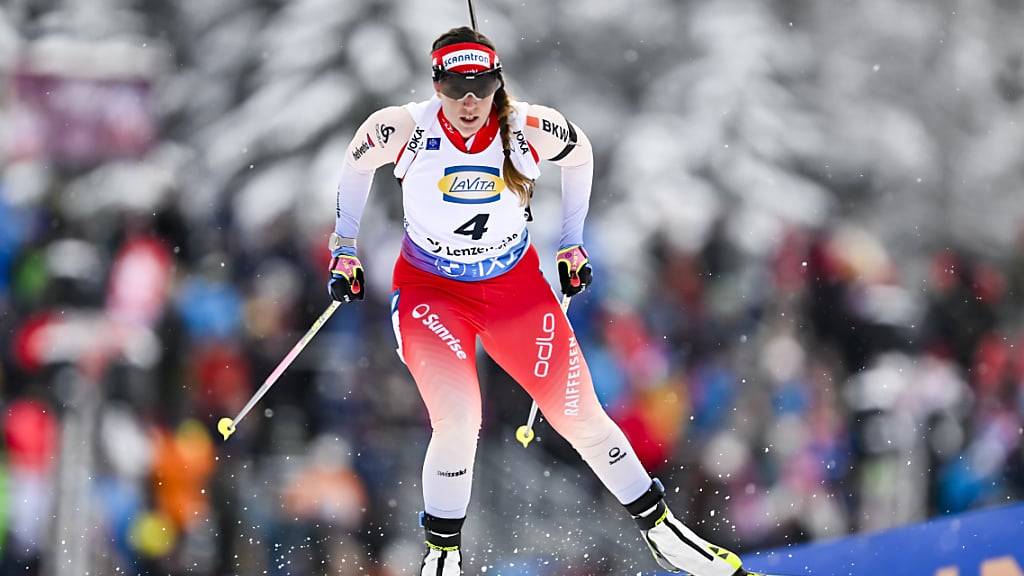 Lena Häcki-Gross überzeugte mit der Staffel