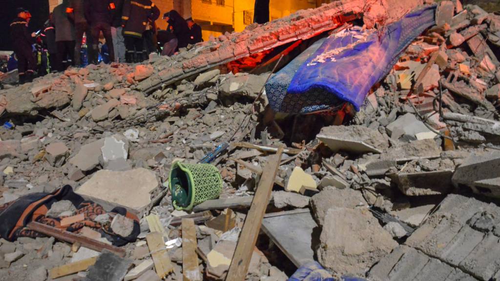 Wohnhaus stürzt in Marokko ein - 19 Tote