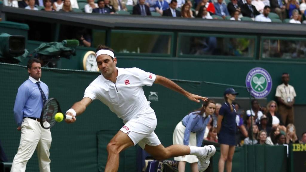 Roger Federer geht als Favorit in die Partie.