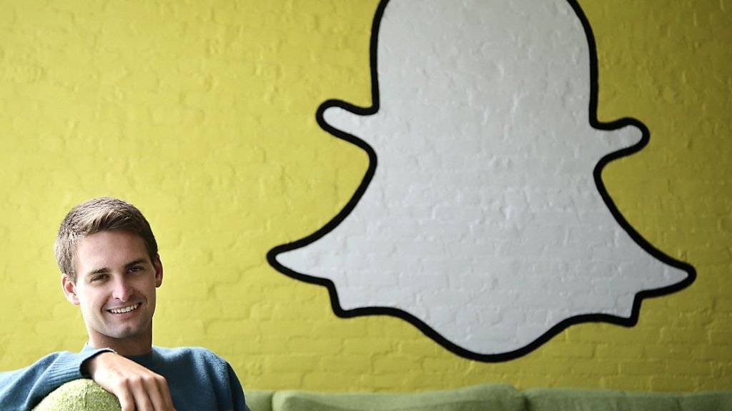 Hofft, mit Wiederholungen von Bildern Geld zu verdienen: Snapchat-Chef Evan Spiegel. (Archiv)