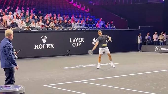 Federer steht seit langem wieder auf dem Laver Cup Platz