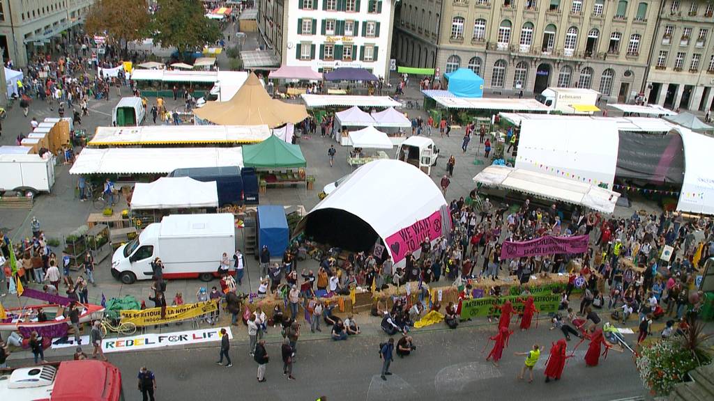 Stadt Bern stellt Klimaaktivisten letztes Ultimatum