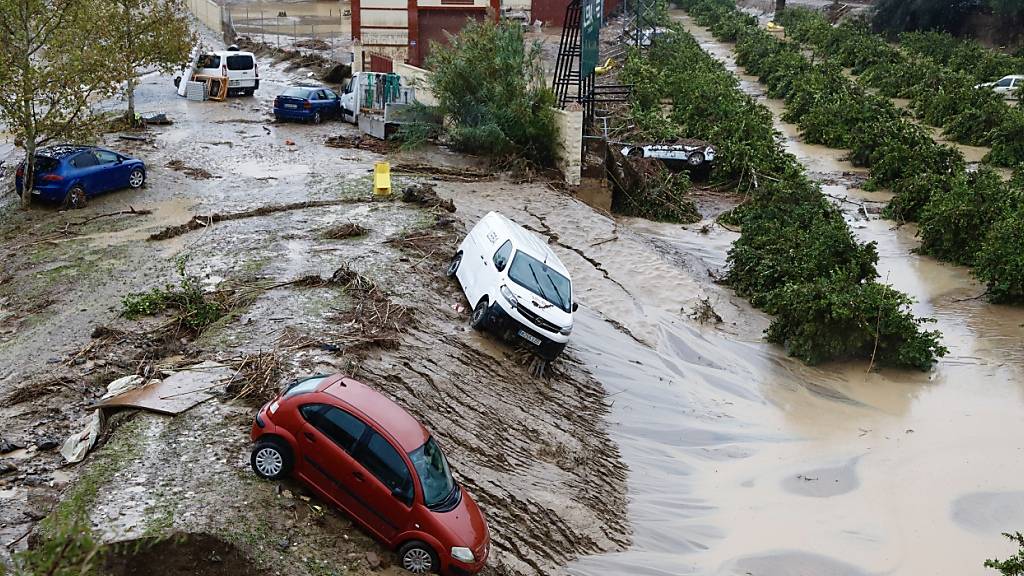 Unwetter in Spanien: Höchste Warnstufe in einigen Regionen