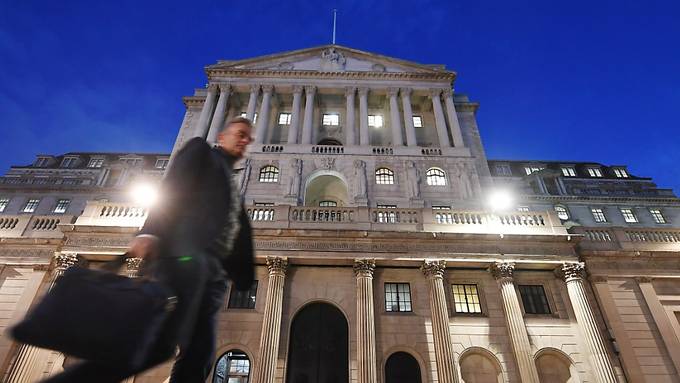 Medien: Britische Notenbank erwägt Negativzinsen
