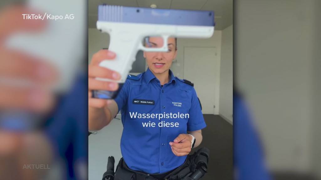 Nachspiel: Aargauer bestellt Wasserpistole und bekommt eine Vorladung der Polizei