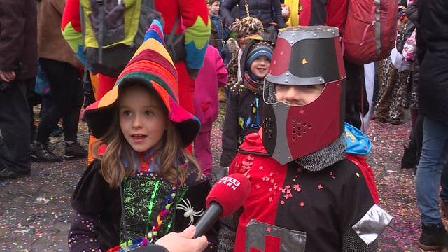 Kinderfasnacht zieht bei Gross und Klein