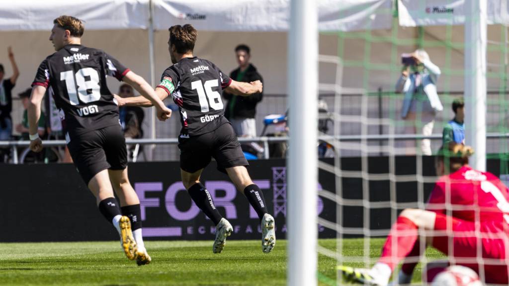 Lukas Görtler sorgte mit seinem Tor für den perfekten St. Galler Start in den Halbfinal