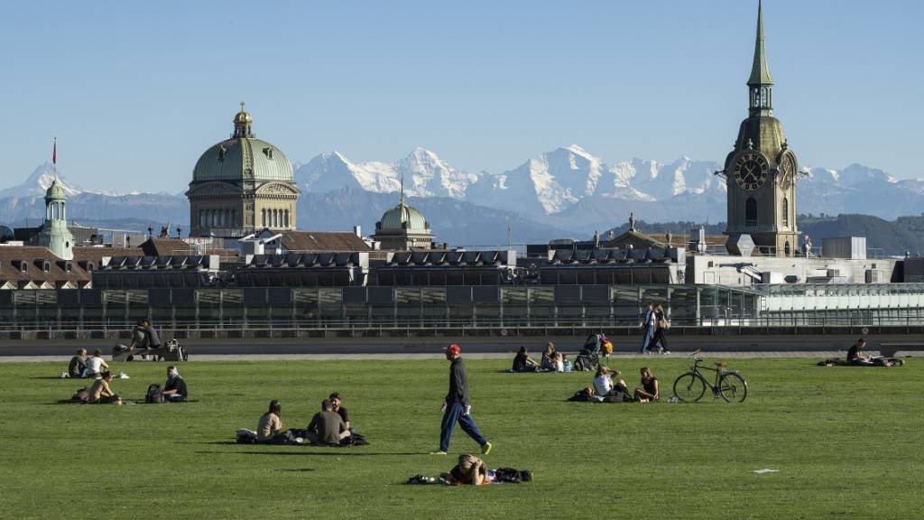 Ein beliebter Treffpunkt: Die Grosse Schanze in Bern. (Archivbild)