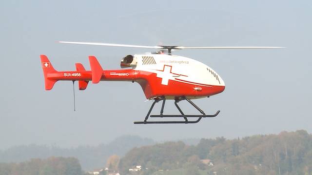 «Swiss Helicopter» lanciert Superdrohne