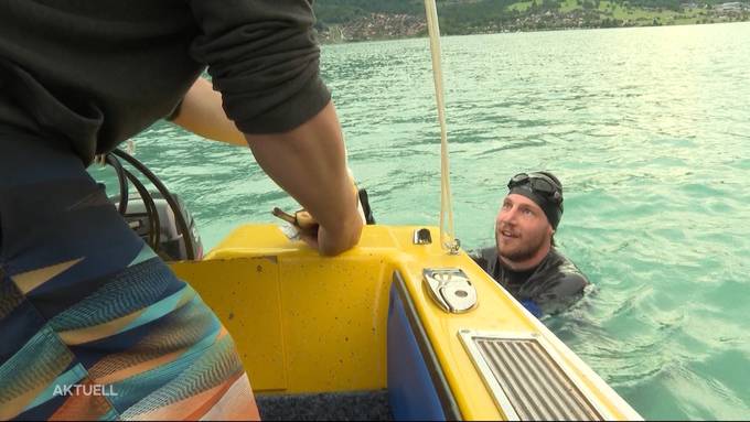 Für kranke Kinder: Ein Solothurner schwimmt die ganze Aare hinunter und sammelt Spenden