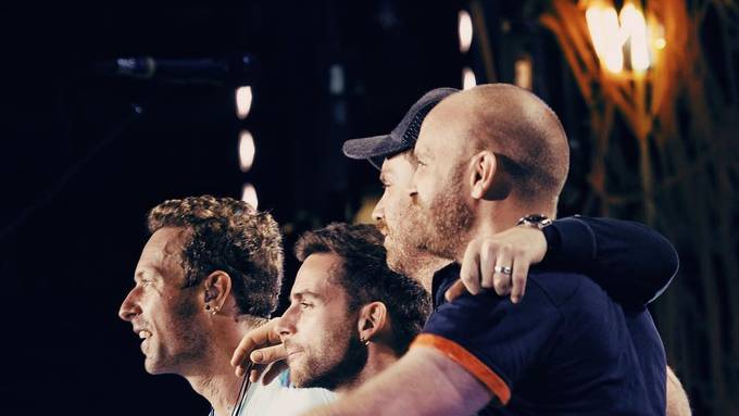 Coldplay performt live aus Jordanien