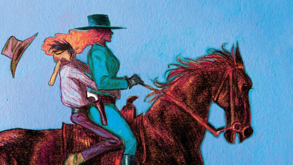 Christophe Blains Comics bewegen sich zwischen realistischer Darstellung und Karikatur.