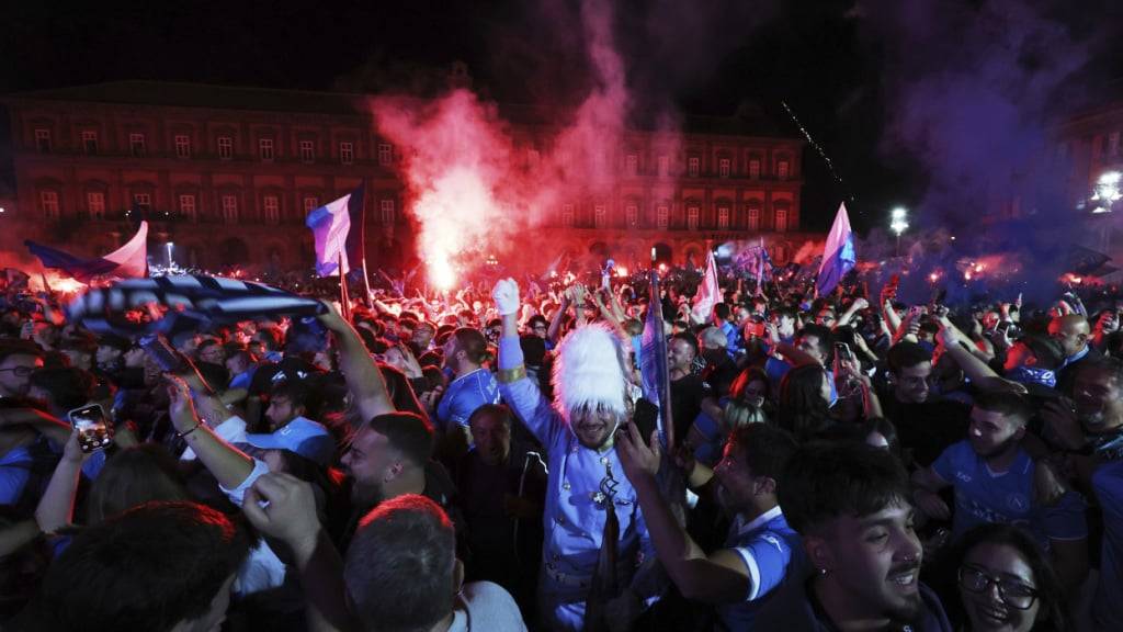 Die Meisterparty steigt in Neapel